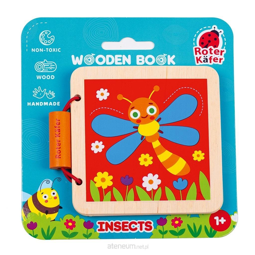 Roter Kafer  Lehrbuch aus Holz Insekten 5903858961354