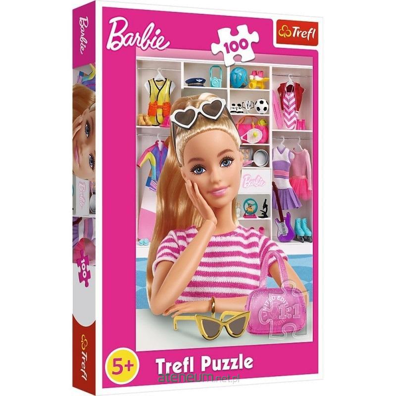 Trefl  Puzzle 100 Lernen Sie Barbie TREFL kennen 5900511164589