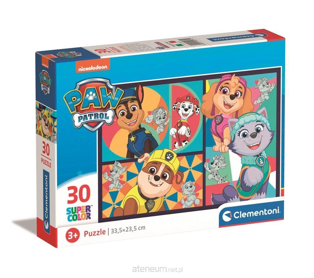 Clementoni  Puzzle 30 Super Color Paw Patrol 8005125202751