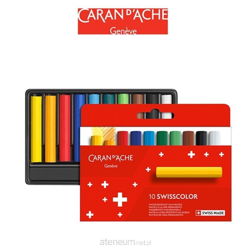 Carandache  Wachsmalstifte 10 Farben 7630002343381