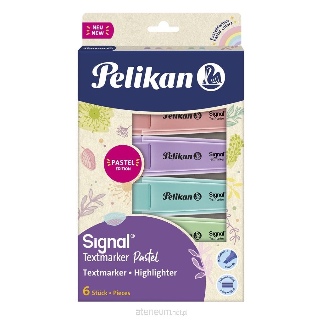 PELIKAN  Signal-Pastell-Textmarker, 6 Farben 7703064003019