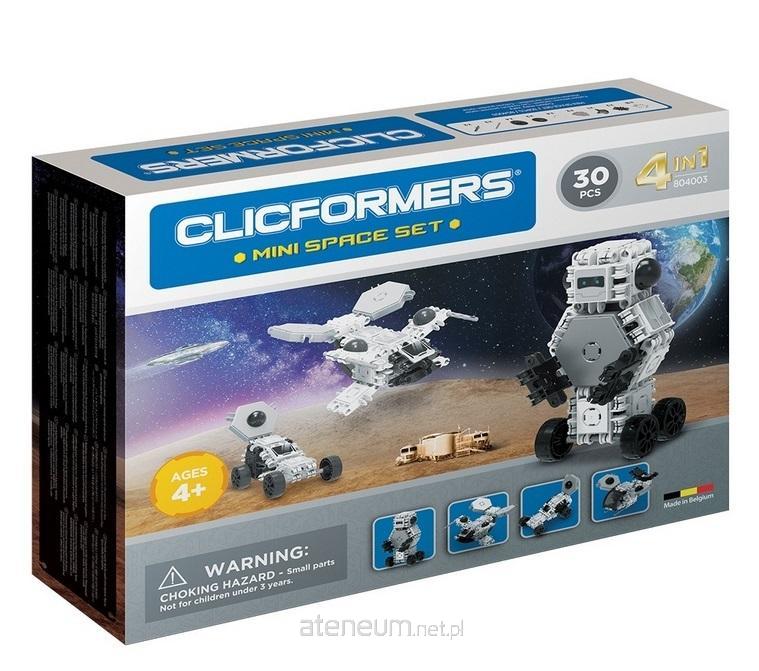 Clicformers  4in1-Bausteine - Cosmos 30 Stück 8809465534172