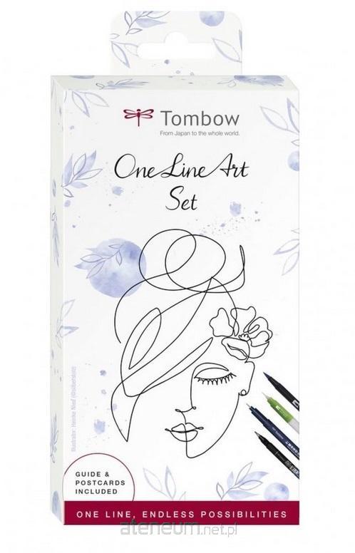 Tombow  One Line Art Set Ã¯Â¿Â½ zum Zeichnen einer Linie, 9-teilig 4003198143685