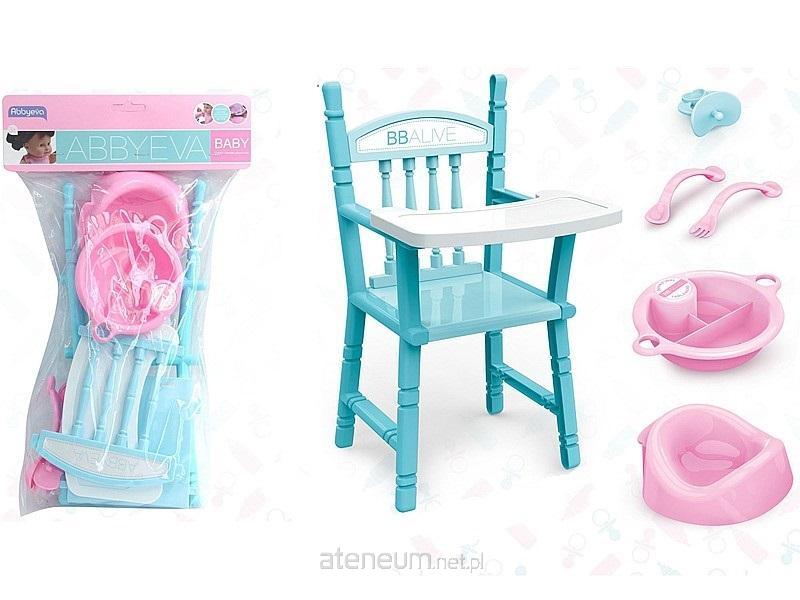 ADAR  Ein Set für Babypuppen, ein Stuhl und Zubehör 5901271519039