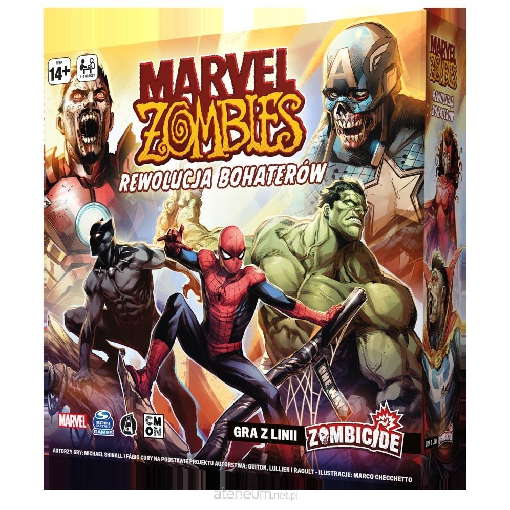 PORTAL GAMES  Zombicide: Marvel Zombies Revolution of Heroes CMON 5902560387643
