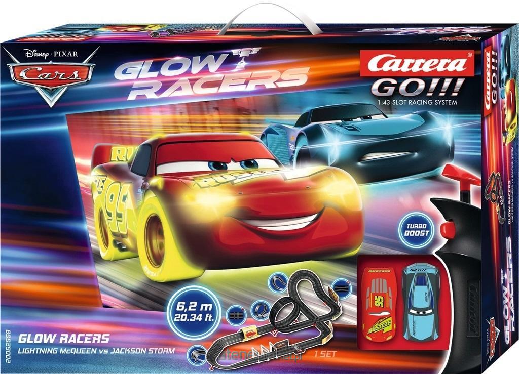 Carrera  Carrera Go!!! Disney Cars - Glow Racers 6,2m 4007486625594